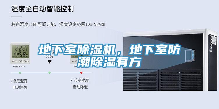 地下室除濕機，地下室防潮除濕有方