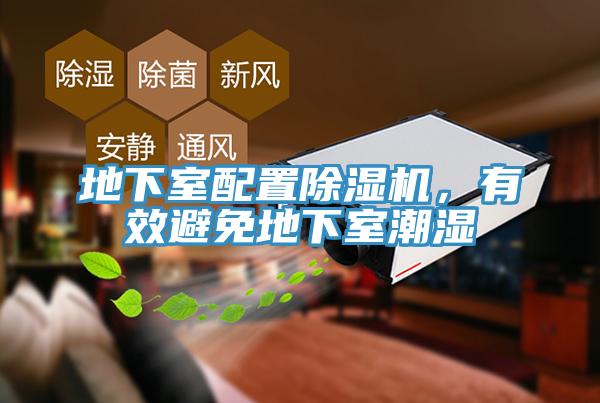 地下室配置除濕機，有效避免地下室潮濕