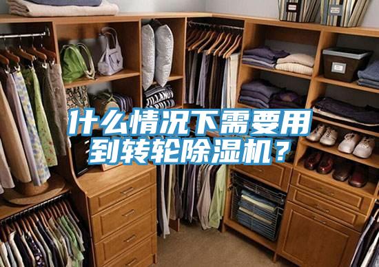 什么情況下需要用到轉(zhuǎn)輪除濕機？