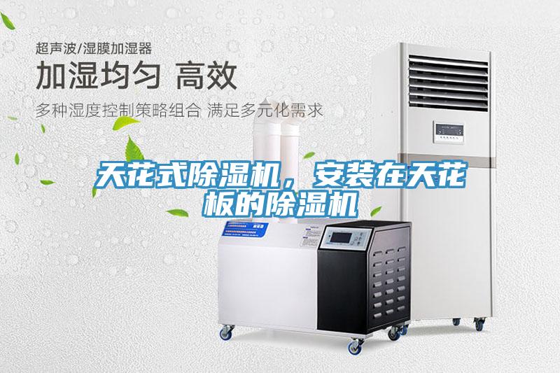 天花式除濕機，安裝在天花板的除濕機