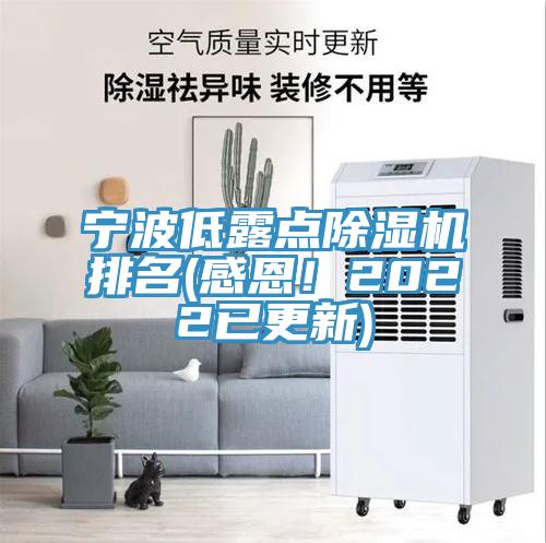 寧波低露點(diǎn)除濕機(jī)排名(感恩！2022已更新)