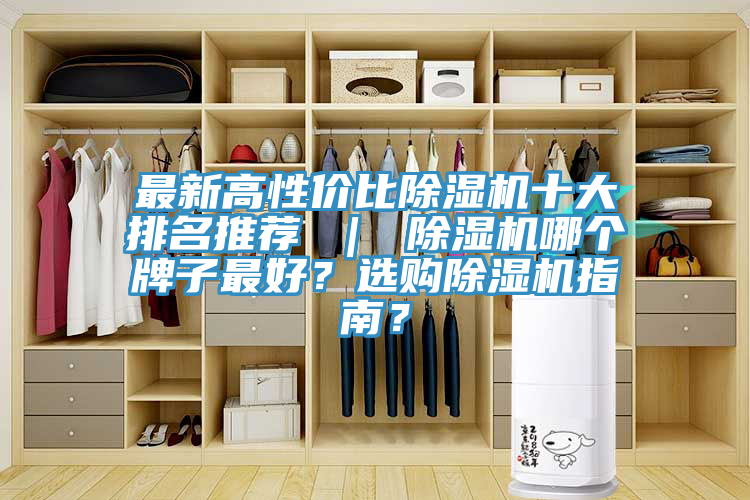 最新高性價比除濕機(jī)十大排名推薦 ｜ 除濕機(jī)哪個牌子最好？選購除濕機(jī)指南？