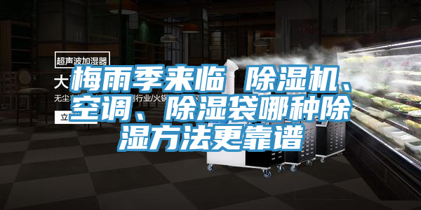 梅雨季來臨 除濕機、空調(diào)、除濕袋哪種除濕方法更靠譜