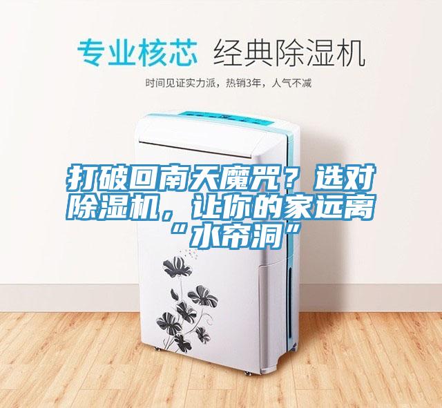 打破回南天魔咒？選對除濕機，讓你的家遠離“水簾洞”
