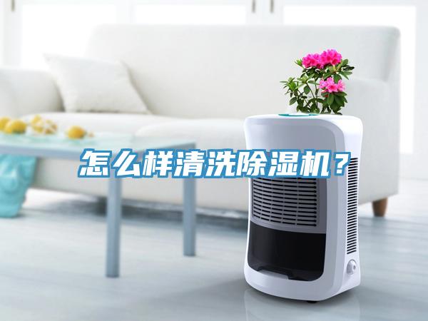 怎么樣清洗除濕機(jī)？
