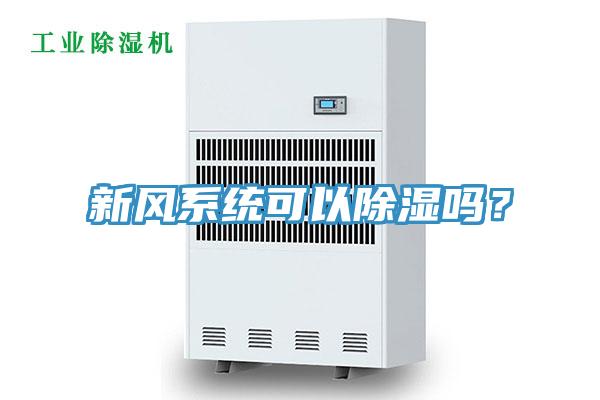 新風(fēng)系統(tǒng)可以除濕嗎？