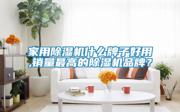 家用除濕機什么牌子好用,銷量最高的除濕機品牌？