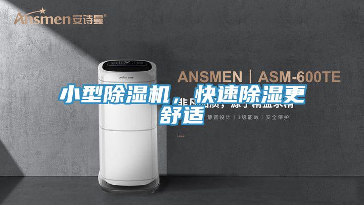 小型除濕機，快速除濕更舒適