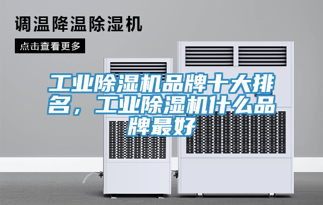 工業(yè)除濕機(jī)品牌十大排名，工業(yè)除濕機(jī)什么品牌最好