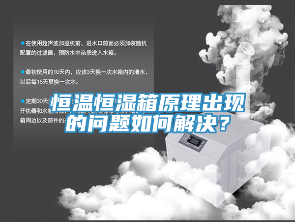 恒溫恒濕箱原理出現(xiàn)的問題如何解決？