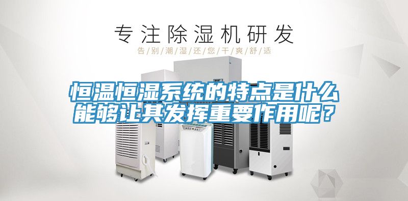 恒溫恒濕系統(tǒng)的特點(diǎn)是什么能夠讓其發(fā)揮重要作用呢？