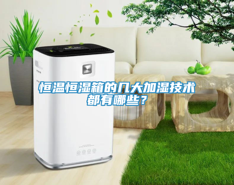 恒溫恒濕箱的幾大加濕技術(shù)都有哪些？