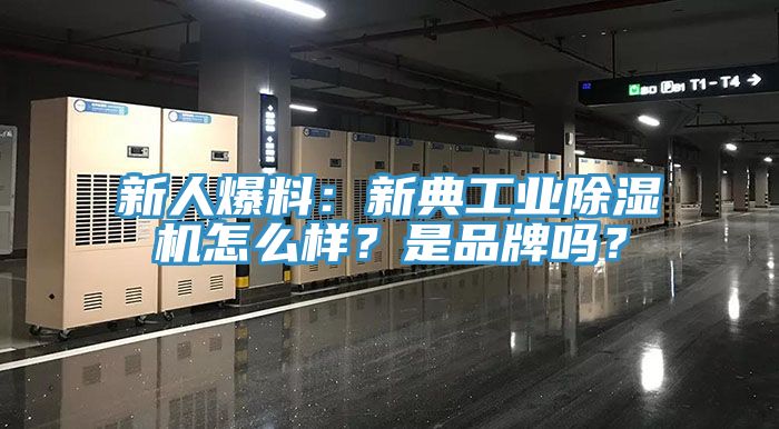 新人爆料：新典工業(yè)除濕機(jī)怎么樣？是品牌嗎？