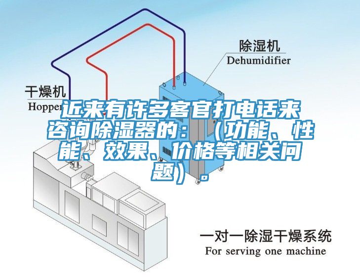 近來有許多客官打電話來咨詢除濕器的：（功能、性能、效果、價格等相關問題）。