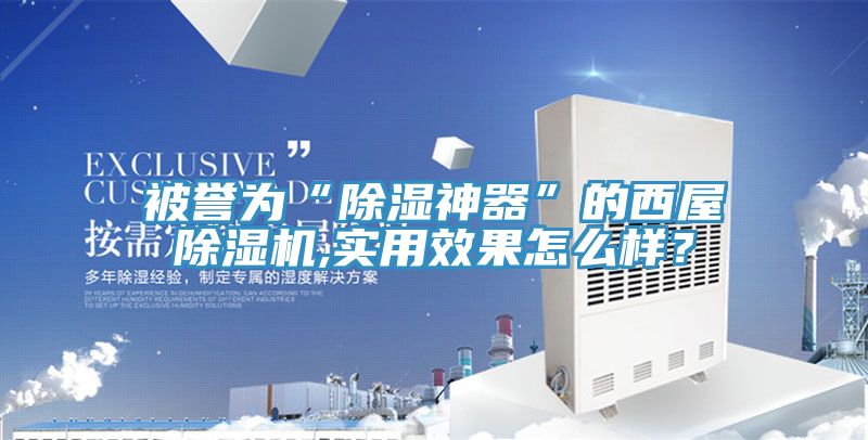 被譽(yù)為“除濕神器”的西屋除濕機(jī),實(shí)用效果怎么樣？