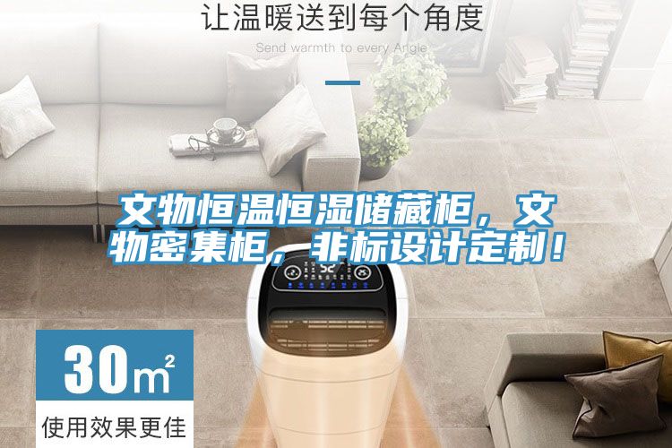 文物恒溫恒濕儲藏柜，文物密集柜，非標設計定制！