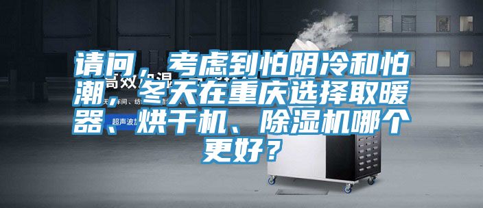 請問，考慮到怕陰冷和怕潮，冬天在重慶選擇取暖器、烘干機(jī)、除濕機(jī)哪個更好？