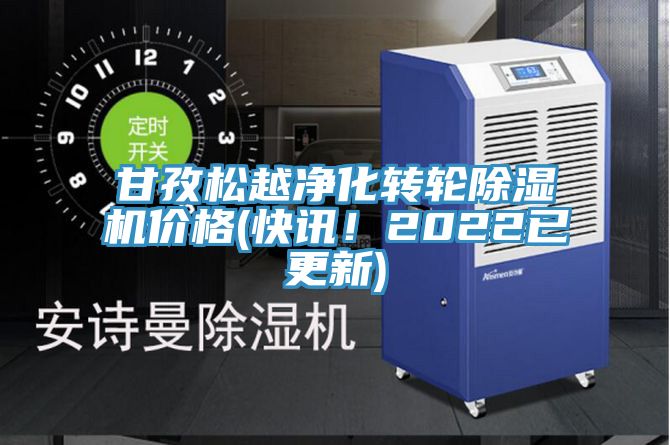 甘孜松越凈化轉(zhuǎn)輪除濕機價格(快訊！2022已更新)