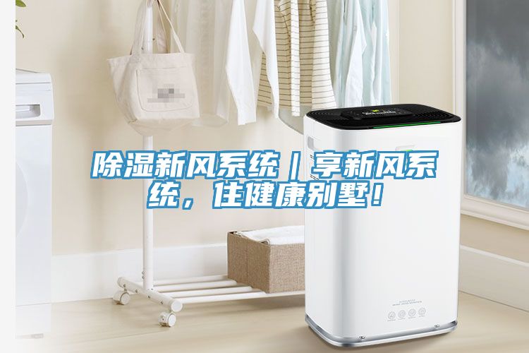 除濕新風(fēng)系統(tǒng)｜享新風(fēng)系統(tǒng)，住健康別墅！