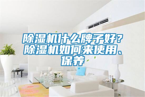 除濕機什么牌子好？除濕機如何來使用、保養(yǎng)