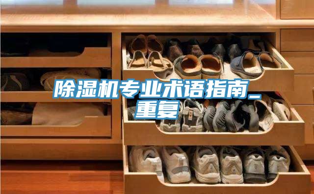 除濕機專業(yè)術(shù)語指南_重復