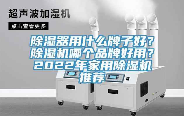 除濕器用什么牌子好？除濕機哪個品牌好用？2022年家用除濕機推薦