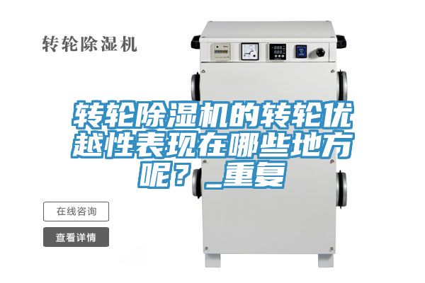 轉(zhuǎn)輪除濕機(jī)的轉(zhuǎn)輪優(yōu)越性表現(xiàn)在哪些地方呢？_重復(fù)