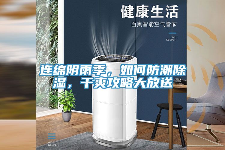 連綿陰雨季，如何防潮除濕，干爽攻略大放送