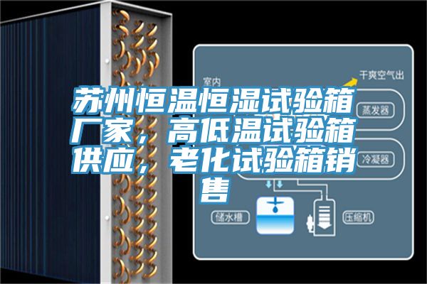 蘇州恒溫恒濕試驗(yàn)箱廠家，高低溫試驗(yàn)箱供應(yīng)，老化試驗(yàn)箱銷售