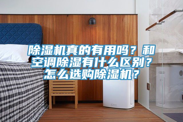 除濕機真的有用嗎？和空調(diào)除濕有什么區(qū)別？怎么選購除濕機？