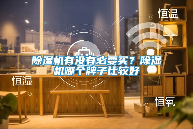 除濕機有沒有必要買？除濕機哪個牌子比較好