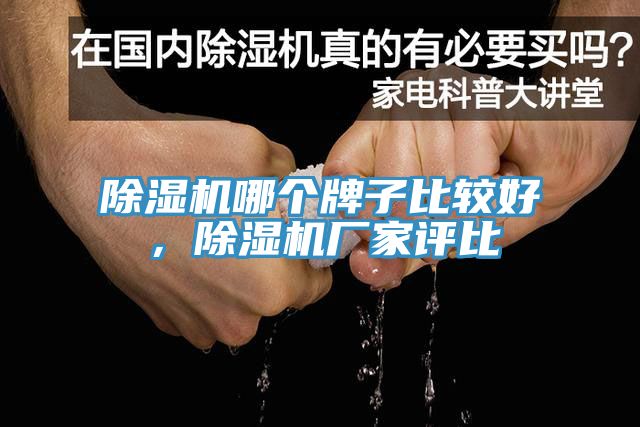 除濕機哪個牌子比較好，除濕機廠家評比