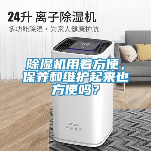 除濕機用著方便，保養(yǎng)和維護起來也方便嗎？