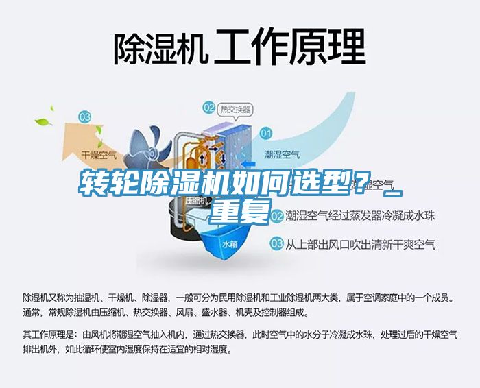 轉(zhuǎn)輪除濕機(jī)如何選型？_重復(fù)
