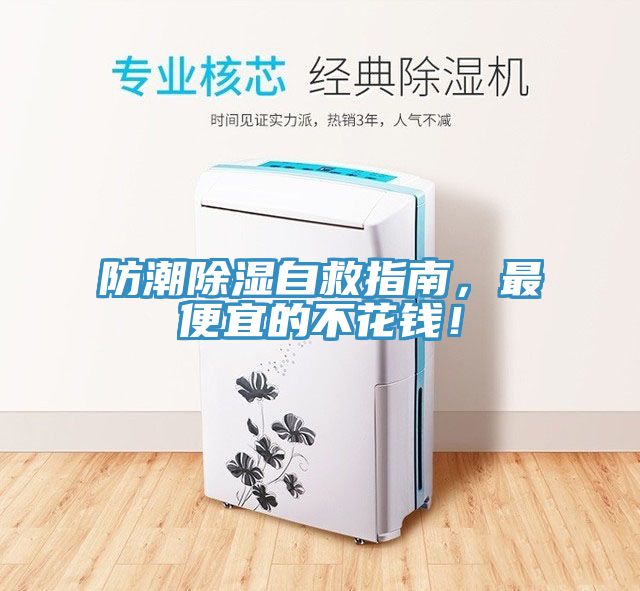 防潮除濕自救指南，最便宜的不花錢！