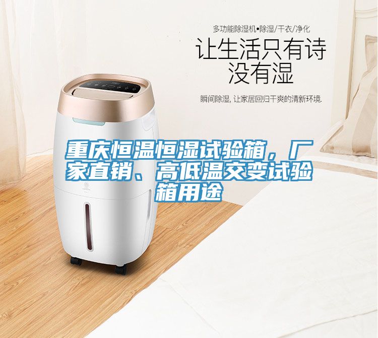 重慶恒溫恒濕試驗(yàn)箱，廠家直銷(xiāo)、高低溫交變?cè)囼?yàn)箱用途