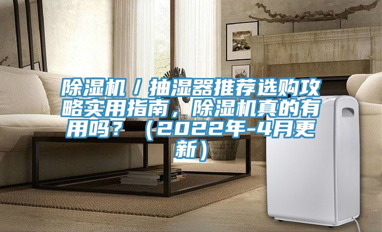 除濕機(jī)／抽濕器推薦選購(gòu)攻略實(shí)用指南，除濕機(jī)真的有用嗎？（2022年-4月更新）