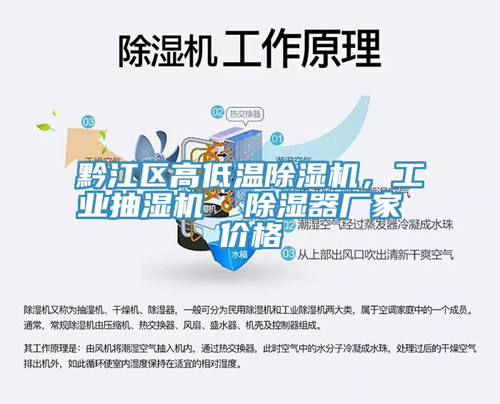 黔江區(qū)高低溫除濕機，工業(yè)抽濕機  除濕器廠家 價格