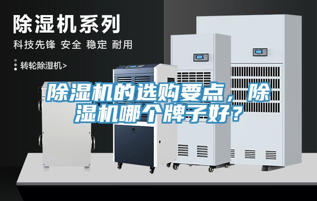 除濕機的選購要點，除濕機哪個牌子好？