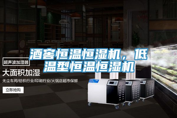 酒窖恒溫恒濕機(jī)，低溫型恒溫恒濕機(jī)